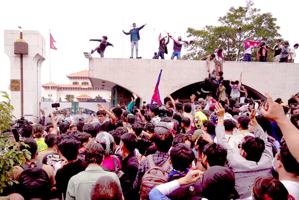 Nepal: Clashes during protest against social media ban; 14 dead.